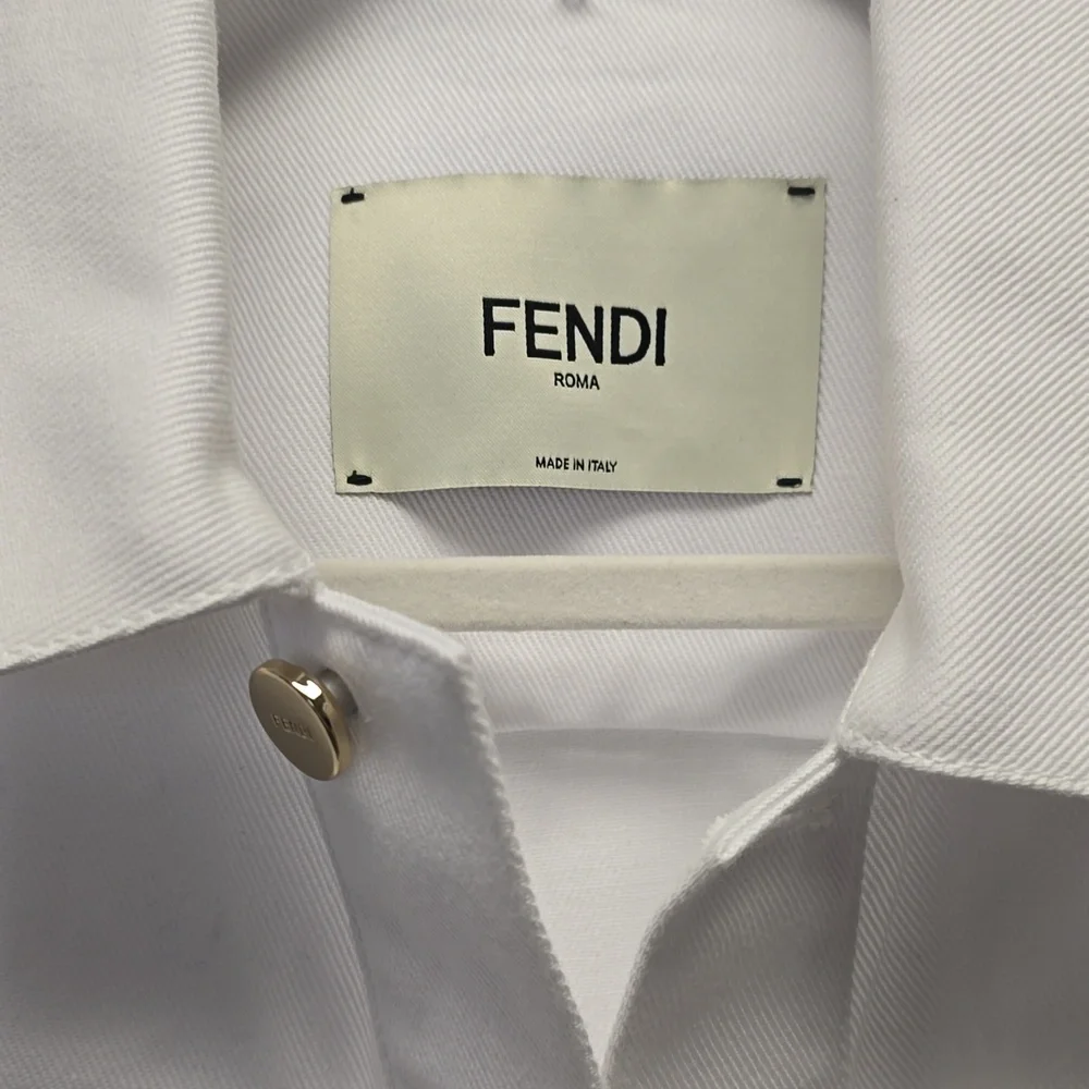 Fendi Denim Vest - Picture 2 of 6